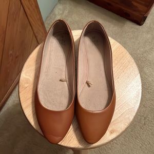 Time and Tru brown flats